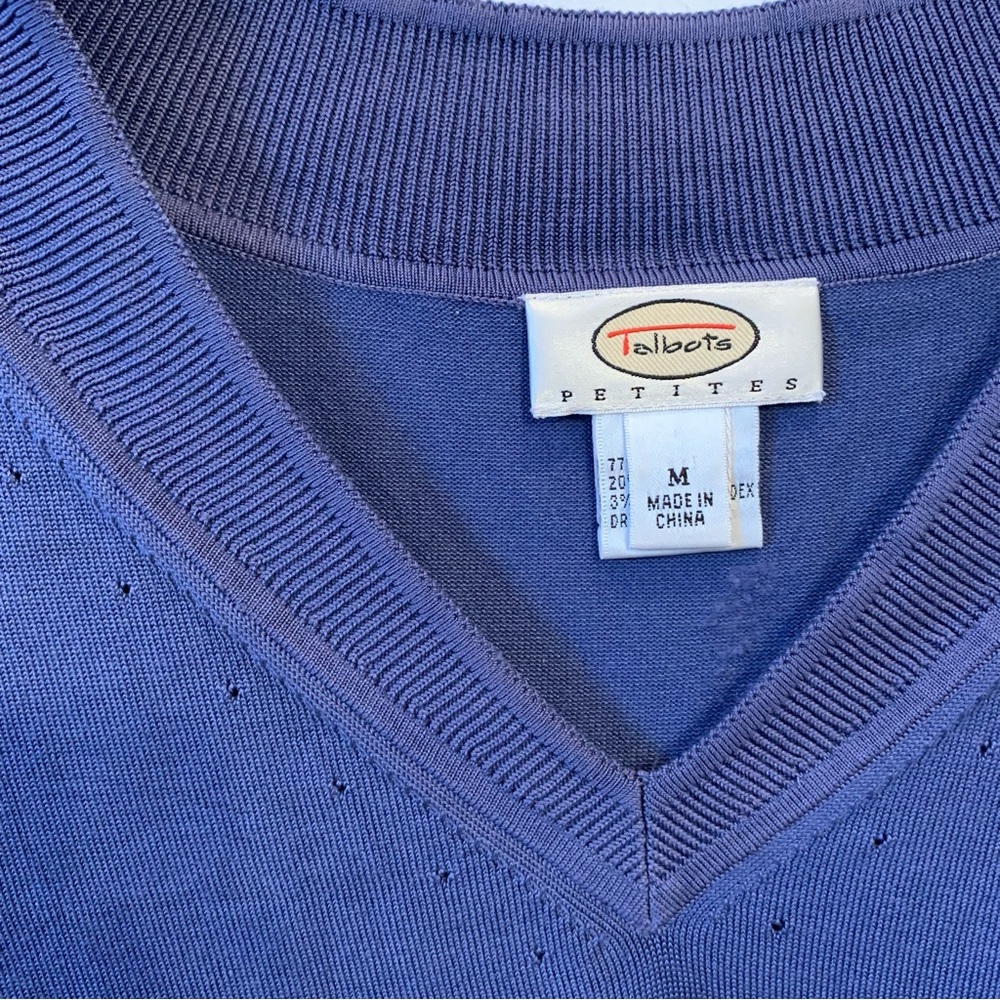 Talbots Sweater Shirt - Picture 2 of 4